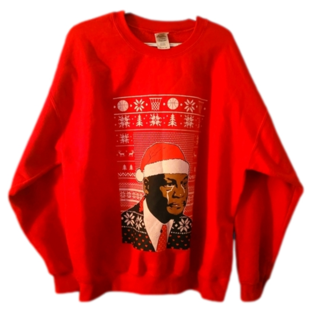 🎅Michael Jordan Is Crying Christmas Sweatshirt ships in time for Christmas!!!!